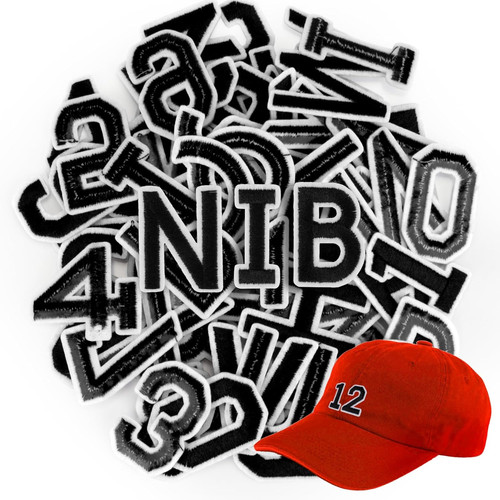 Pcs embroidered patches - 72,